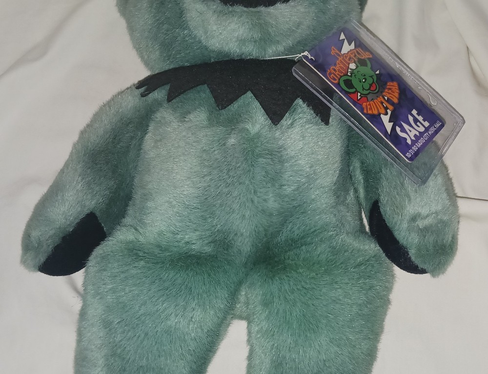 Large 14" Grateful Dead Liquid Blue Teddy Bear SAGE