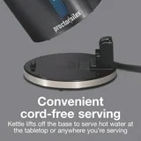 17L Electric Tea Water Kettle Black