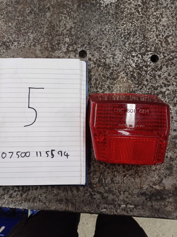 Genuine Honda C90 Rear Light Lense No5