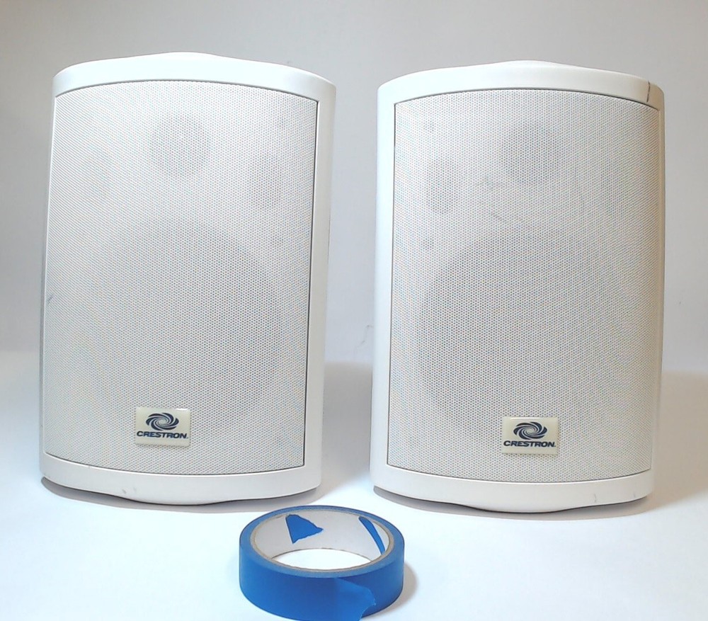 Crestron 80 watt speaker pair (white) FS6-W
