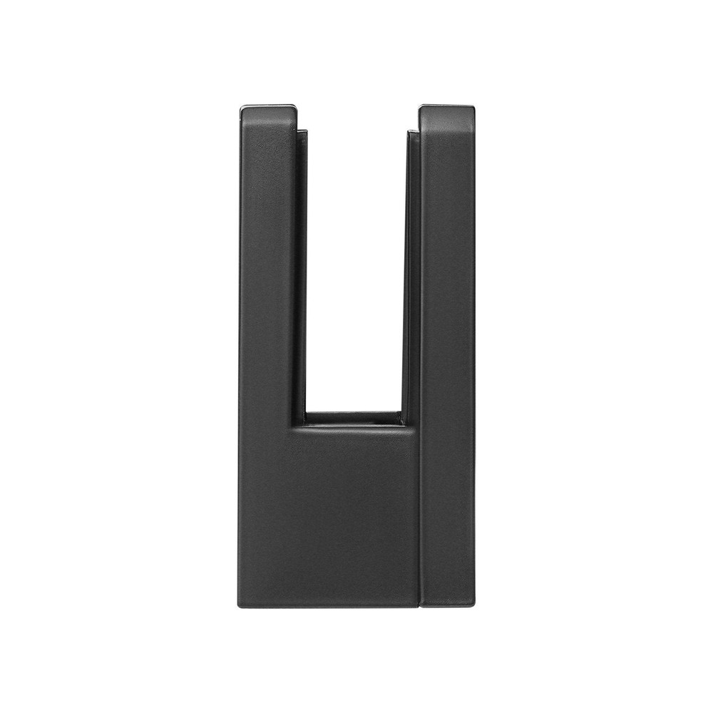 Glass Panel Support Bracket 40PC 8-12mm Clamp Type Black