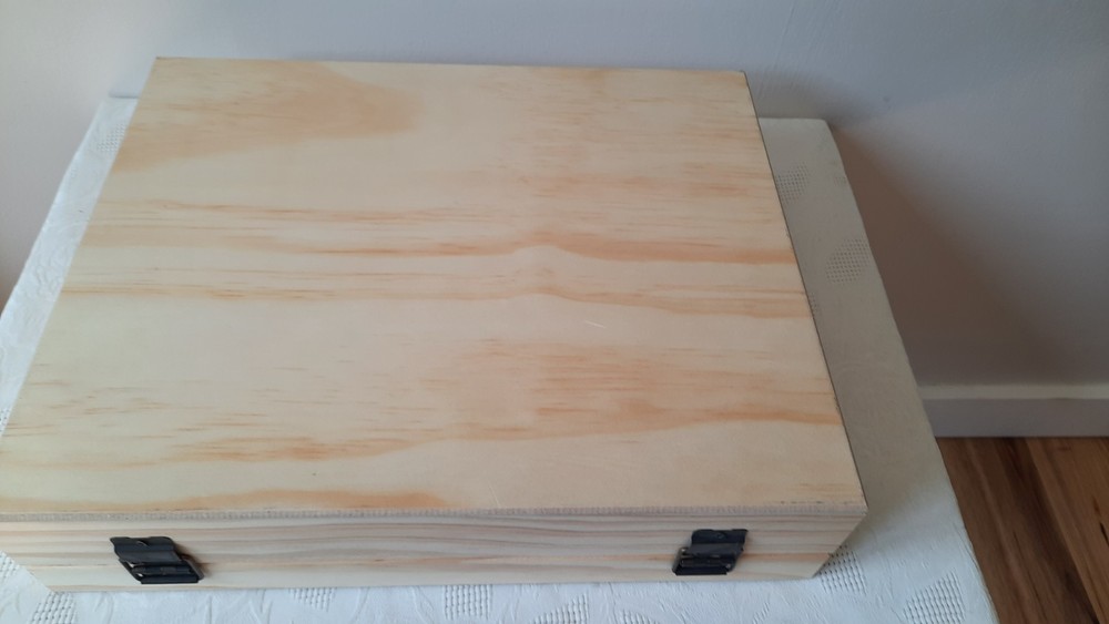 Terramore Essential Oils Wood Box *EMPTY* 68 Slots