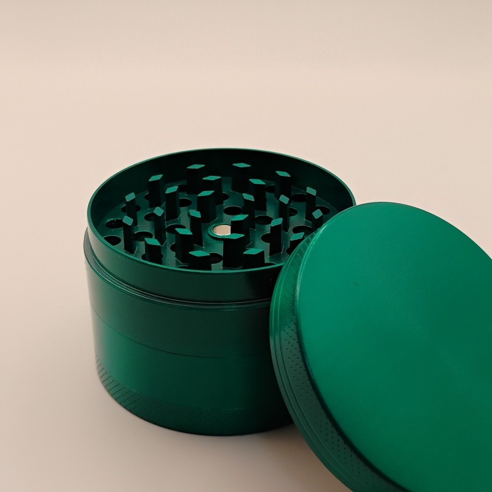 Set (2pcs) GREEN Pre Roll Grinder and King Size Rolling Machine