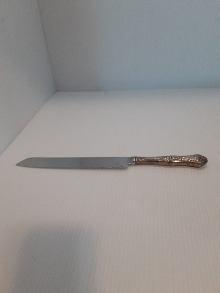 Treasure Masters Stainless Cake Knife Silver-plated Handle