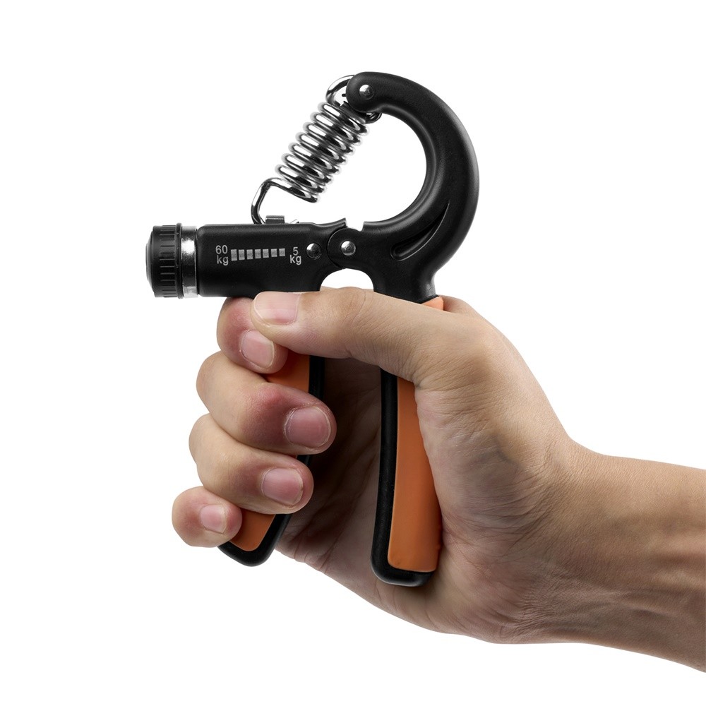 R-shape Hand Grip Strength Power Trainer Adjustable Gym Strength Power Exerciser