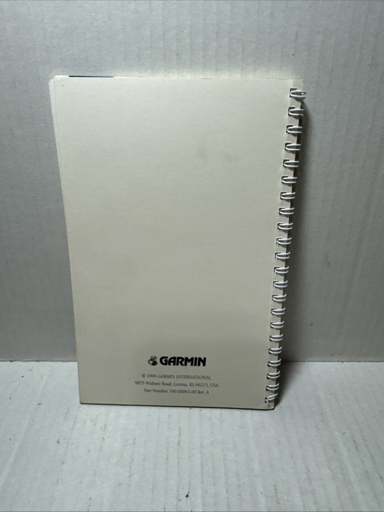 Garmin GPS 40 Owner's Manual