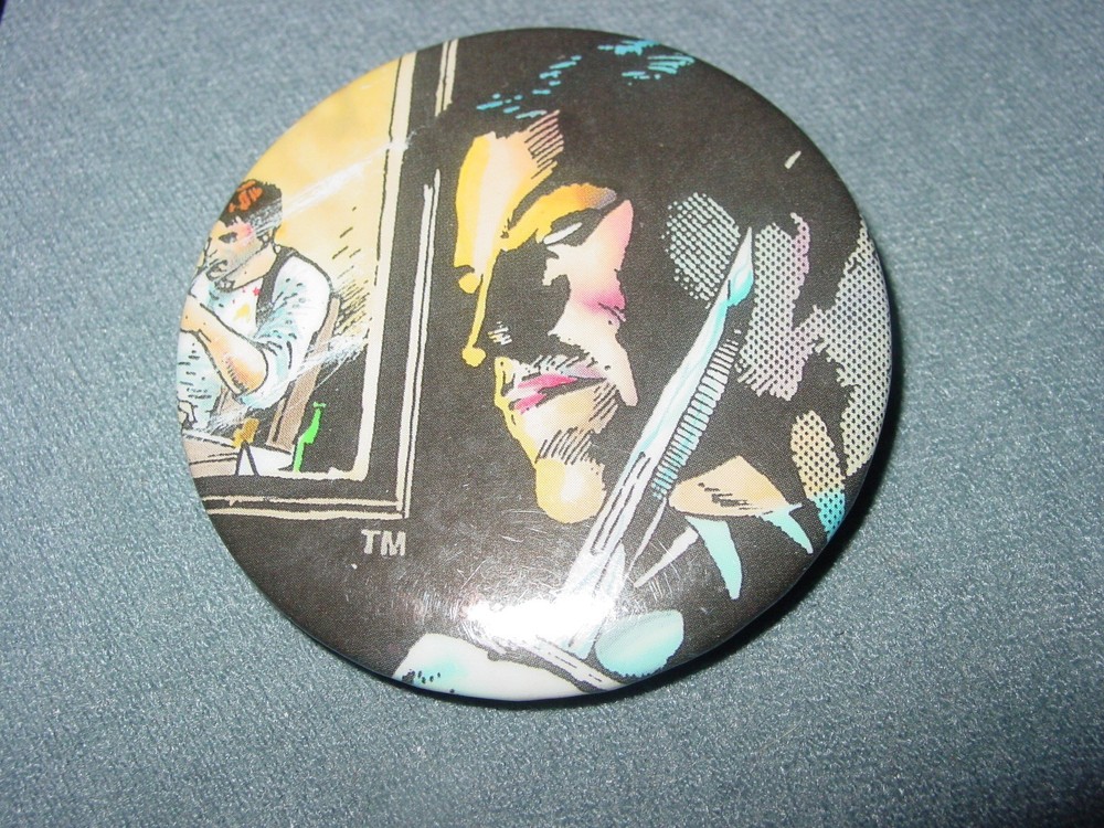 2 Vintage 1989 The Punisher Comic Button