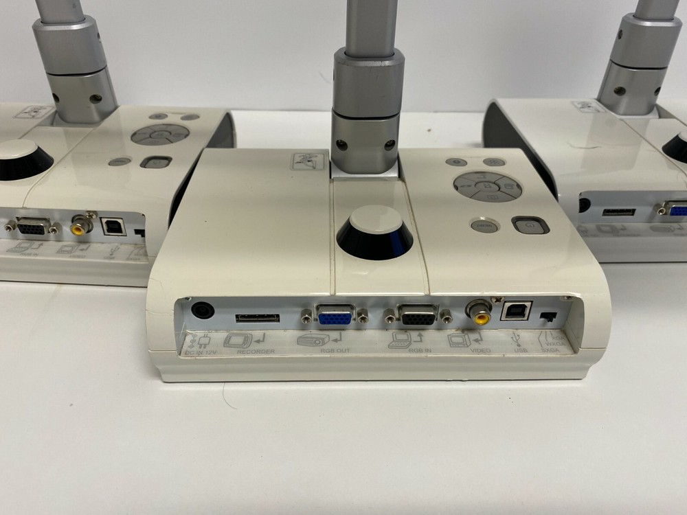 Lot 4: Lot of 3 ElmoTT-02RX Interactive Document Camera