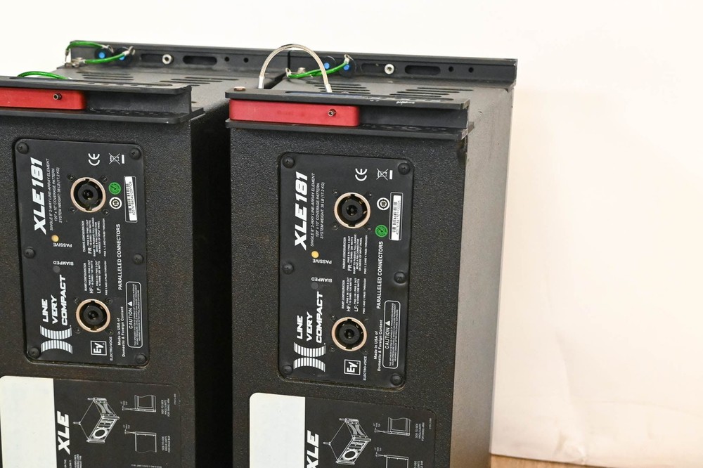 Electro-Voice (EV) XLE181 8" 2-Way Passive Line Array Speaker (PAIR) CG01THN
