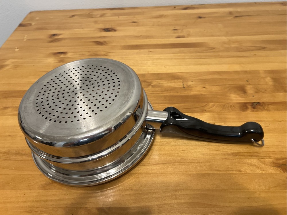Saladmaster Stainless Steel Steamer/ Double Boiler Inserts 8" Diameter