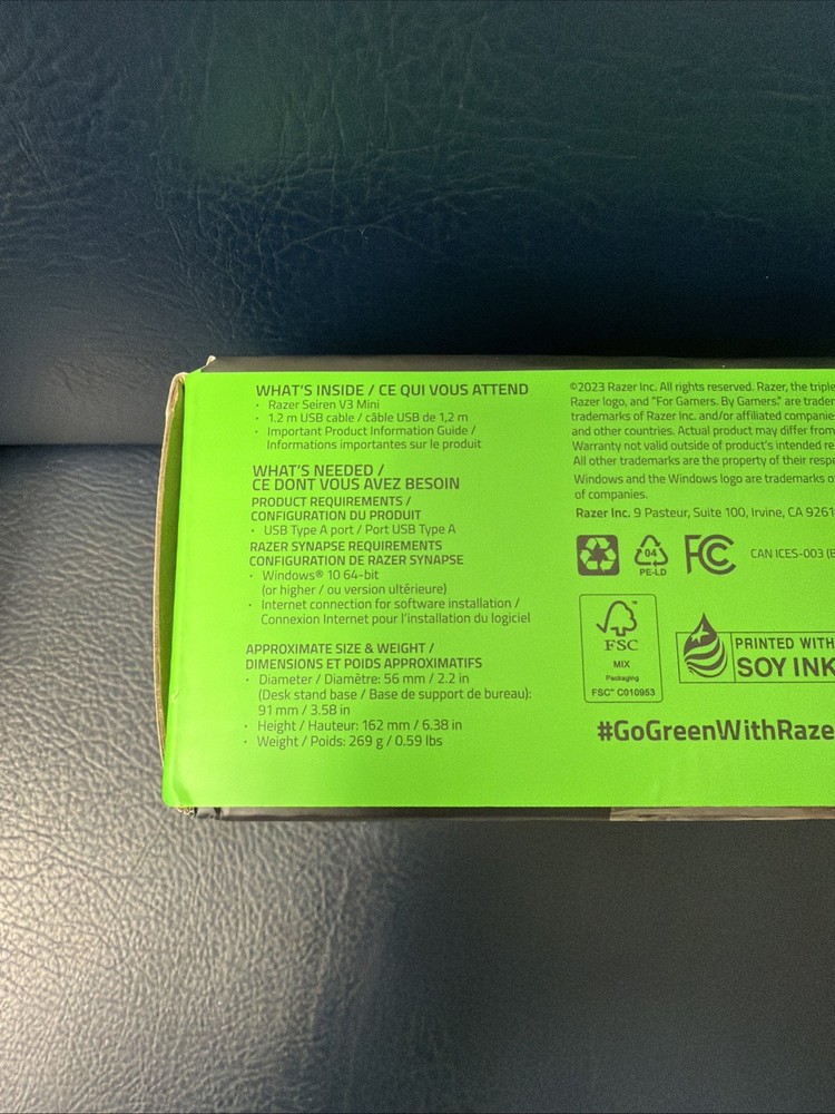 Razor Siren V3 Mini Ultra Compact USB