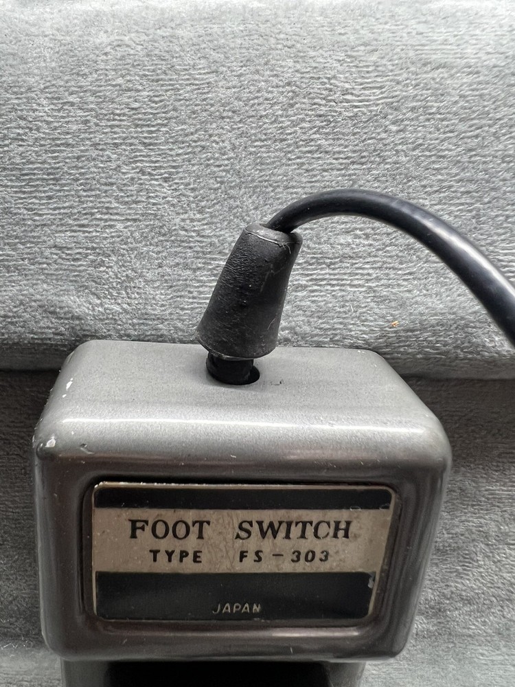 VINTAGE FOOT SWITCH MADE IN JAPAN (read description￼)