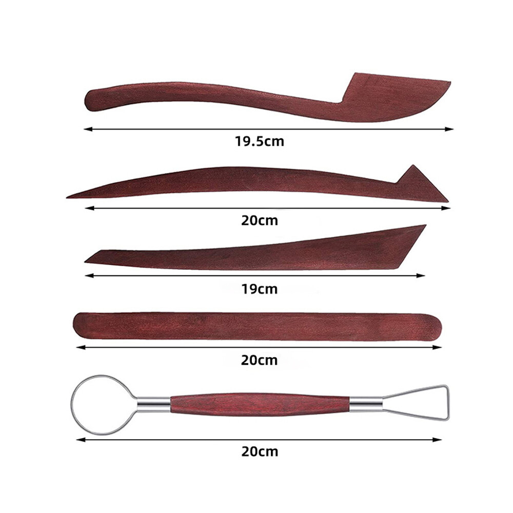 12PCS Clay Sculpting Wax Carving Pottery Tools Modeling assorted pottery