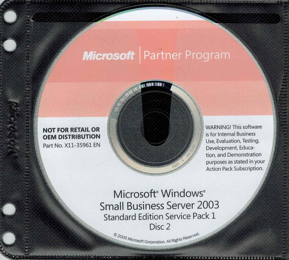 Microsoft Windows Small Business Server 2003 Standard Edition