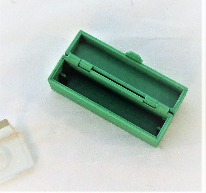 Storage Box Holder For 5 mm Thick Microscope Slides Deep Well Concave Thickness