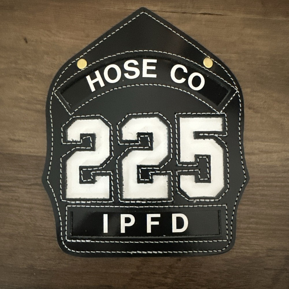 Leather Firefighter Helmet Shield