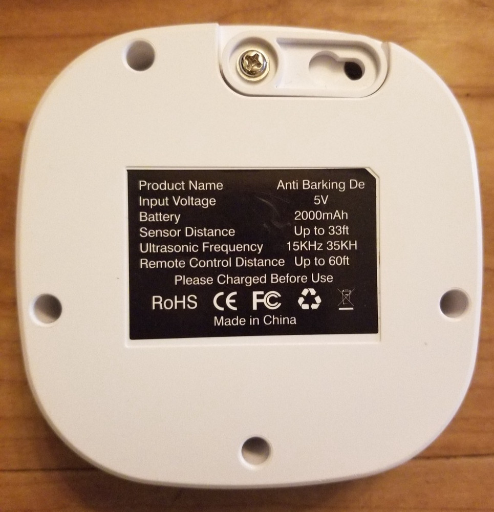 Dog Bark Silencer *COMES EXACTLY AS SHOWN*