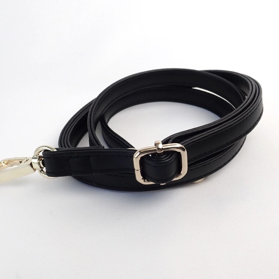 Free Shipping Shoulder Strap (Black) Cotton Raffia