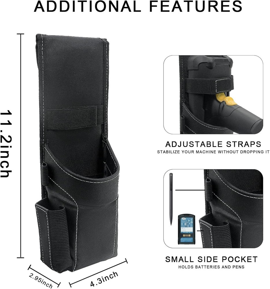 Barcode Scanner Holster for Psion PD3100, PRO3, PRO4, XT10 XT15 Mobile Computers