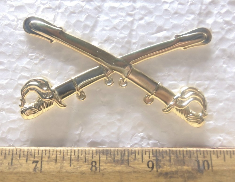 Large Civil War Kepi Insignia Pin