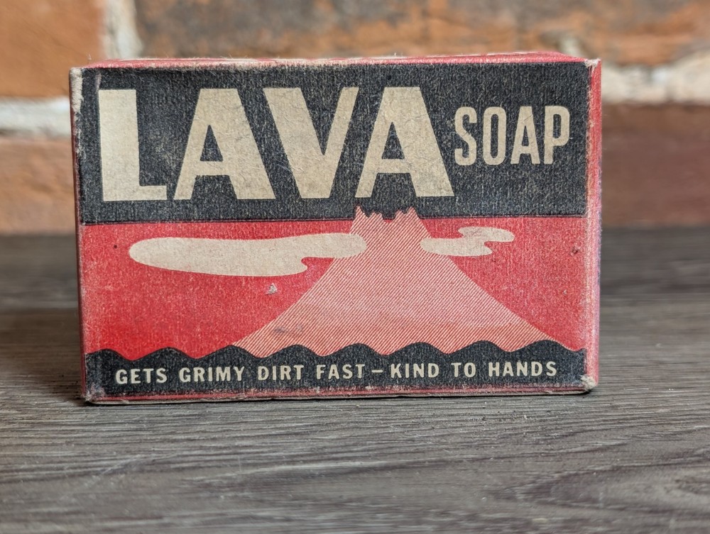 Vintage Lava Bar Soap Medium Size Hand Soap  NEW