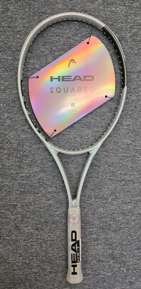 Head SQUARED Tennis Racquet Free Strings + Stringing 4 3/8" (#3)