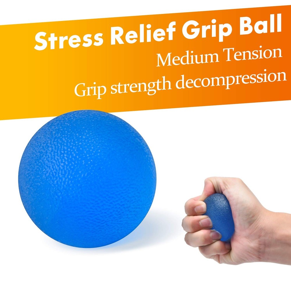 Grip Strength Trainer 7 Pack Adjustable, Finger Stretcher Resistance Extensor...