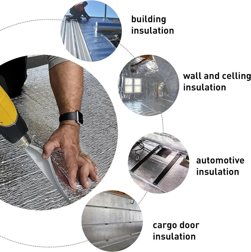 5MM Reflective Insulation Foam Core Radiant Barrier Thermal Insulation Shield