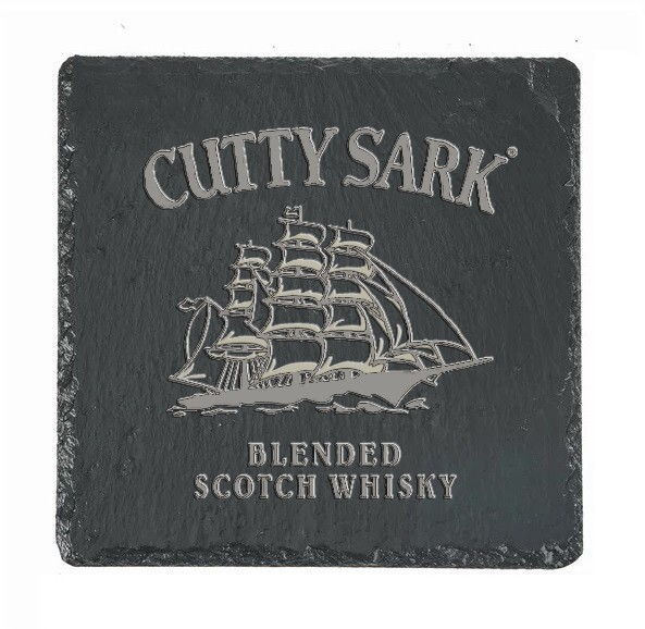 CUTTY SARK Whiskey Slate Coaster