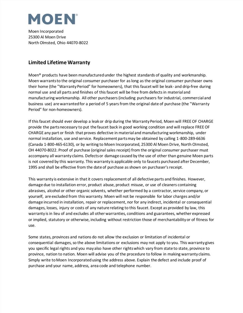 MOEN Cia Single-Handle Pull-Down Sprayer Kitchen Faucet with Power Boost