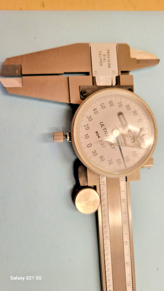 MG Manual Precision Dial Caliper Stainless Hardened
