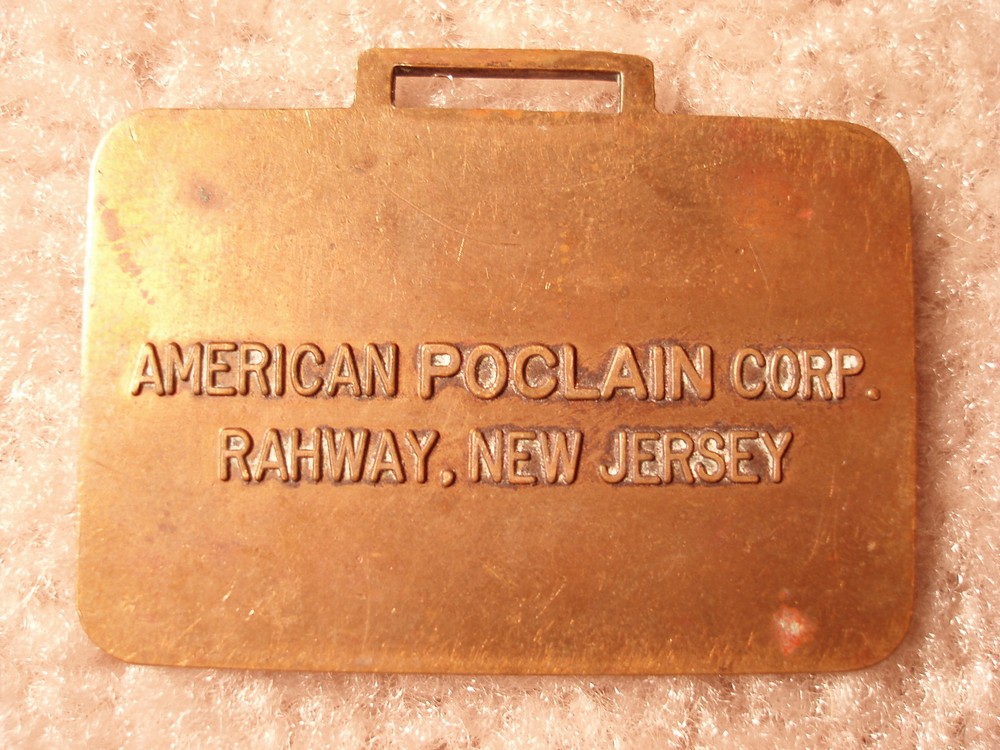 Poclain Excavator Watch Fob PBB-1