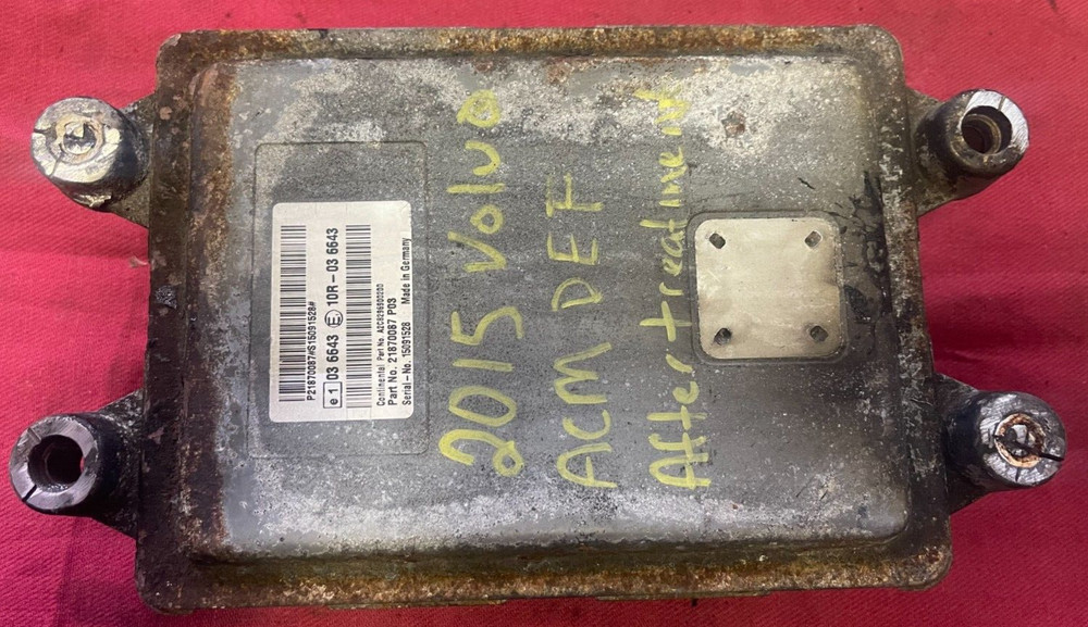 Aftertreatment Control Module ACM 21870087 P03 A2C8296900200