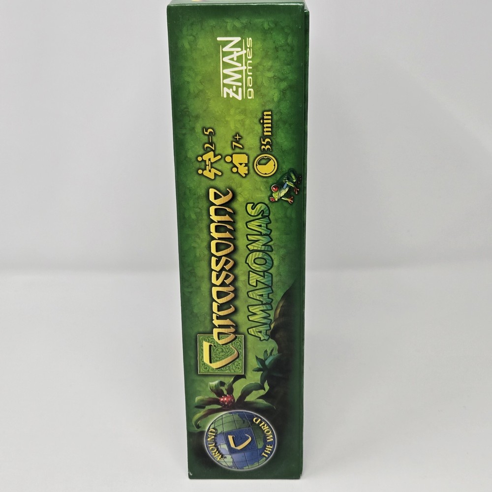 Carcassonne Amazonas Board Game Z-man Games 2016 Pre Owned