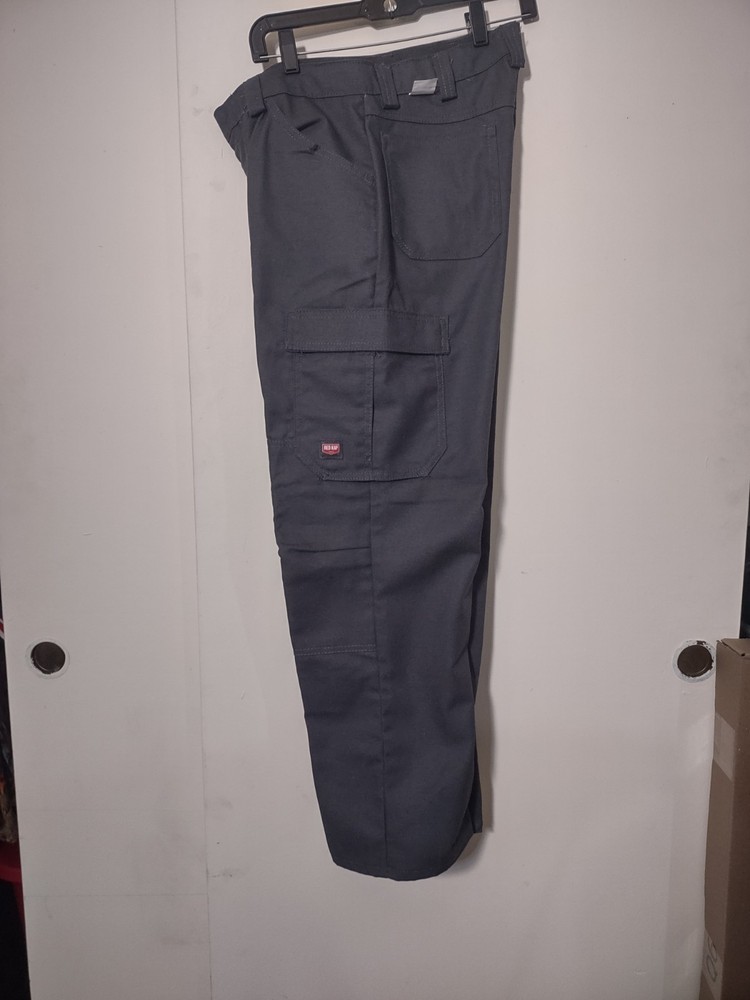Red Kap Gray Work Pants PT2ACH3 32x30 Polyester Cotton Construction Men