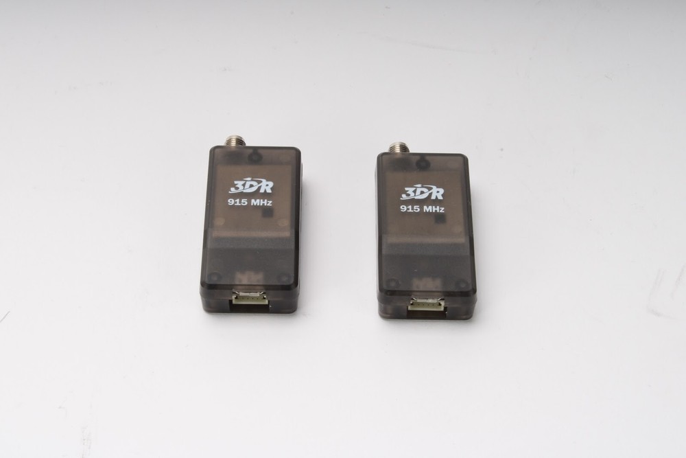 3D Robotics 3DR 915mHz Transmitter (Pair) With Accessories + Micro USB Cable