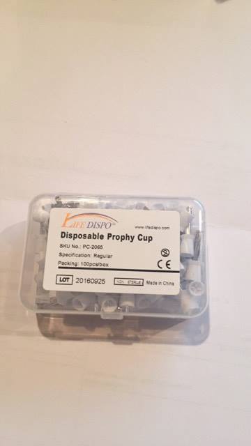 DISPOSABLE PROPHY CUP REGULAR