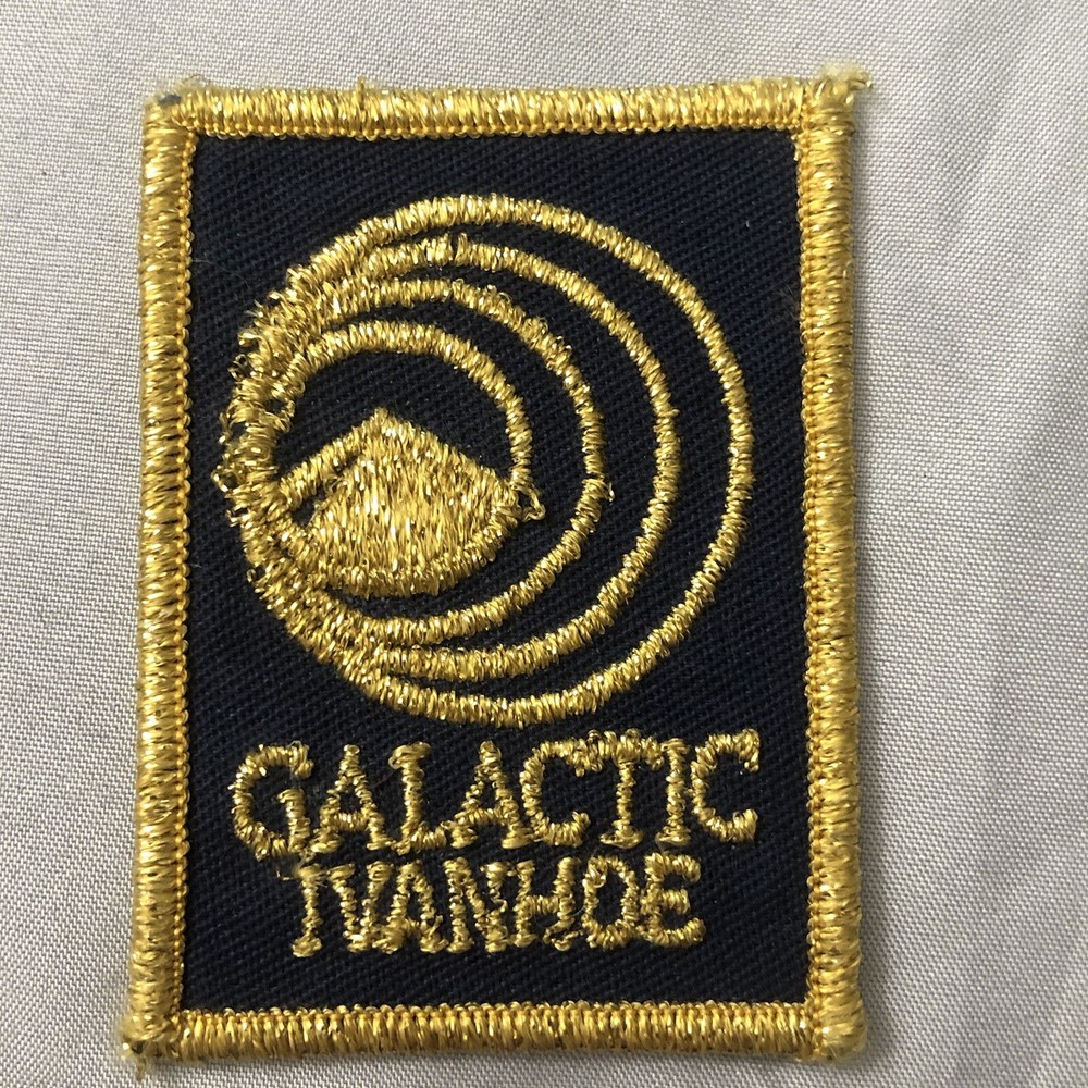 Galactic Ivanhoe Patch - - 2 inches x 2 3/4 inches