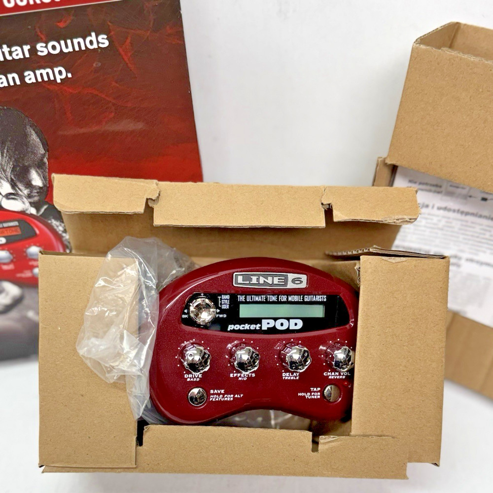 Line 6 Pocket POD Amp Modeling & Effects Processor