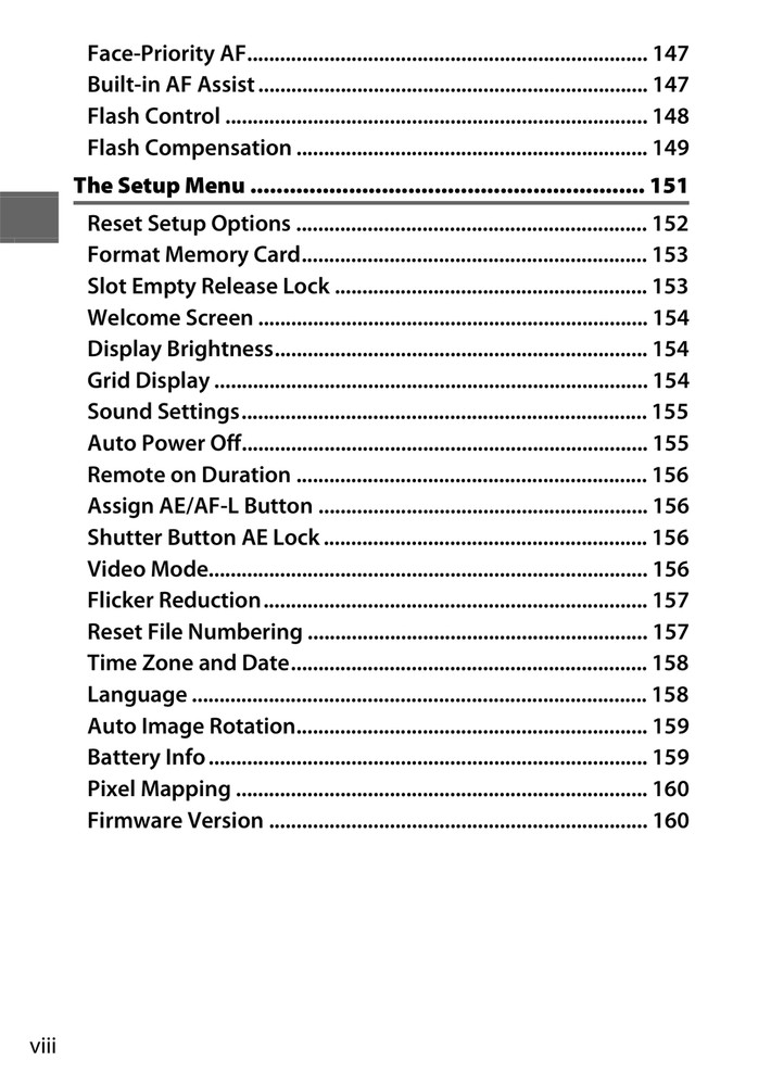 Nikon 1 V1 — Reference Manual User Guide — 230 Pages — Half Size 5.5x8.5