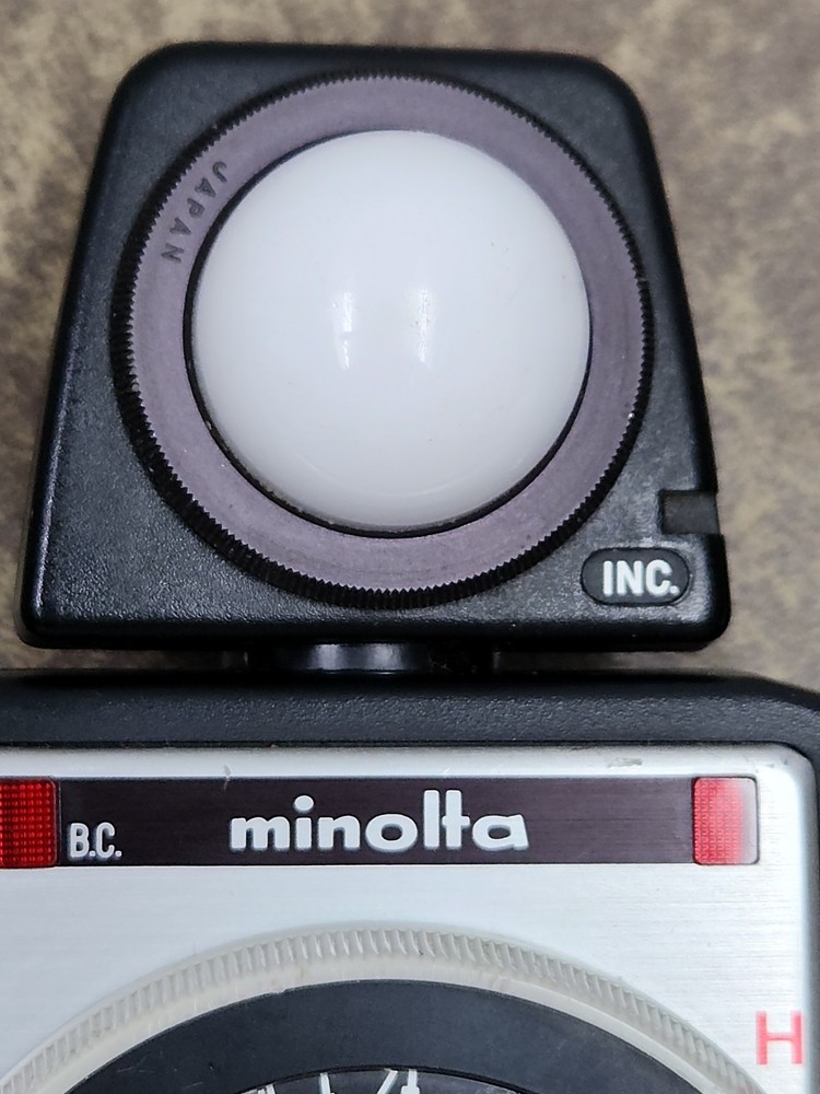 Vintage 1971 Minolta Auto Meter Professional Exposure Meter Clean Untested
