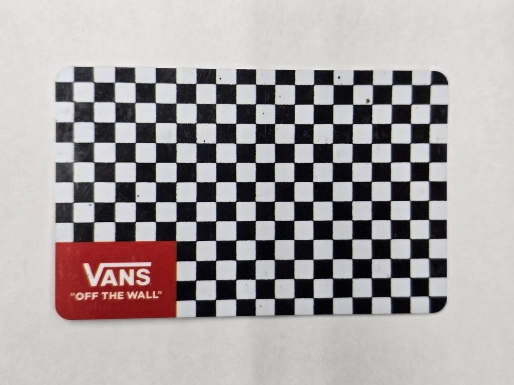 Vans $100.00 Gift Card For Only $94.00