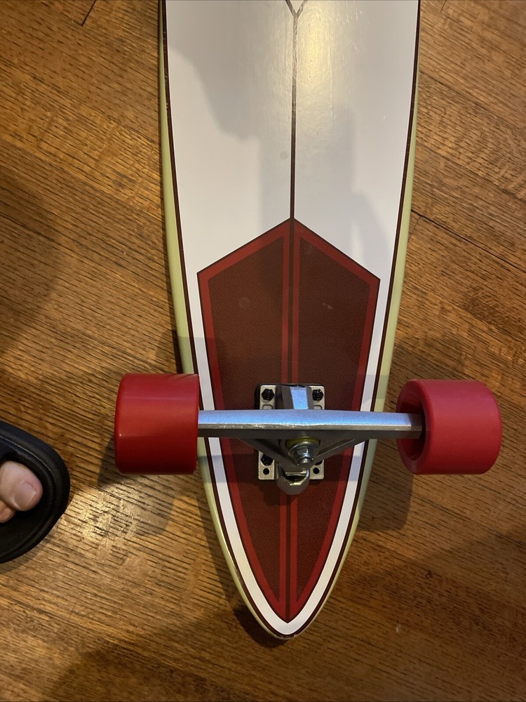 Stella Longboard - Crimson - 42” Pintail