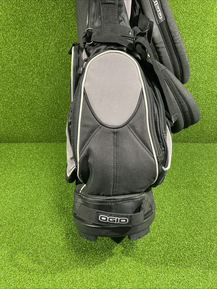 Ogio Golf Blade Light Stand Bag Black/Grey 8-Way