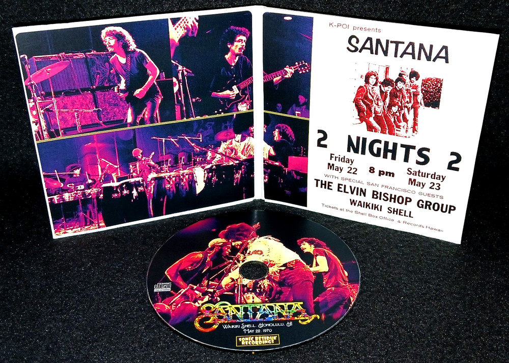Santana Honolulu 1970 Gate Fold CD Package NEW