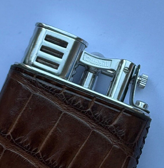 Boxed Dunhill Unique Club ‘Fluid’ Table Lighter - Overhauled