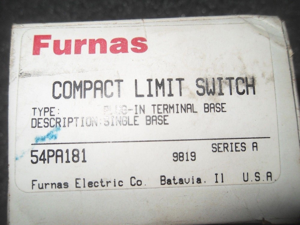 Furnas 54PA181 Compact Limit Switch