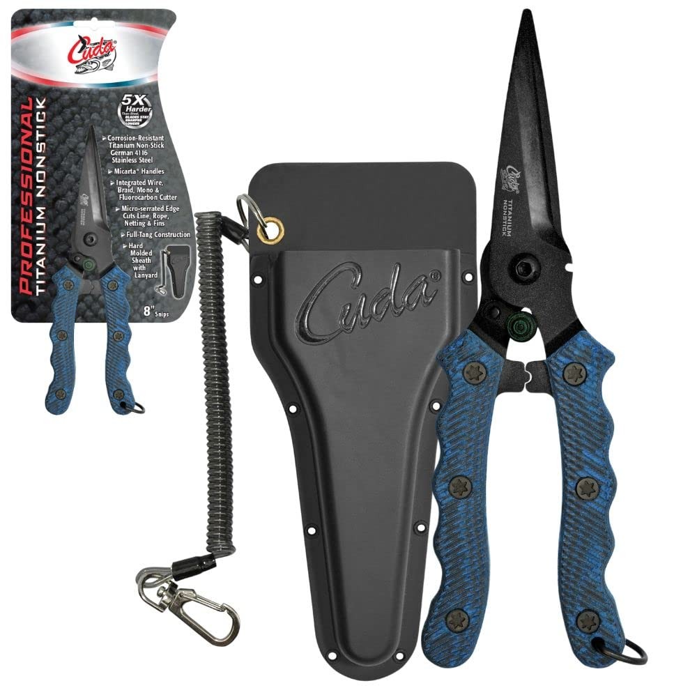 Cuda 8" Titanium Non-Stick Professional Snip
