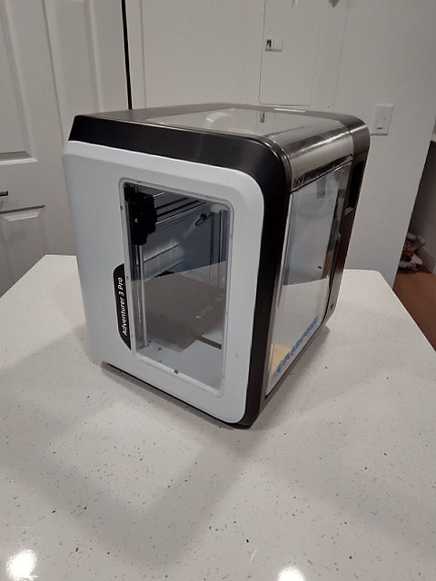 Flashforge Adventurer 3 3D Printer with Removable Nozzle - Black