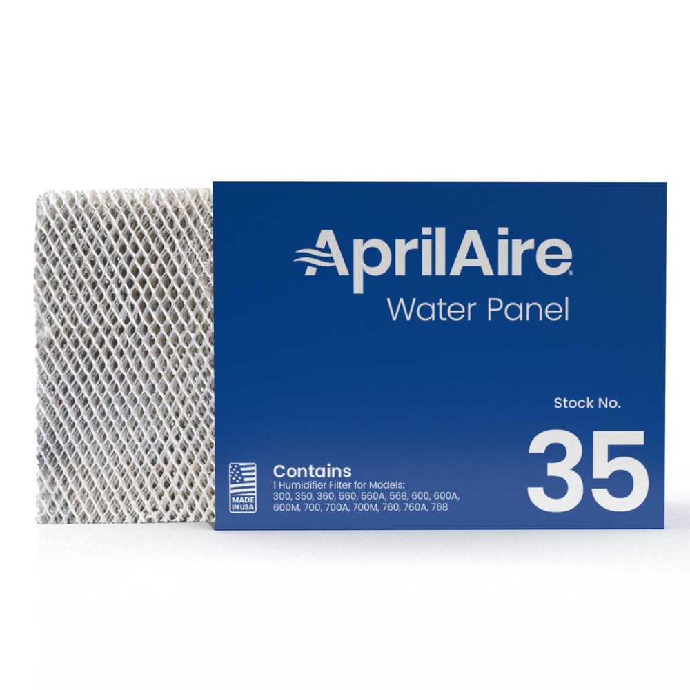 AprilAire 35 Water Panel Humidifier / Filter, White